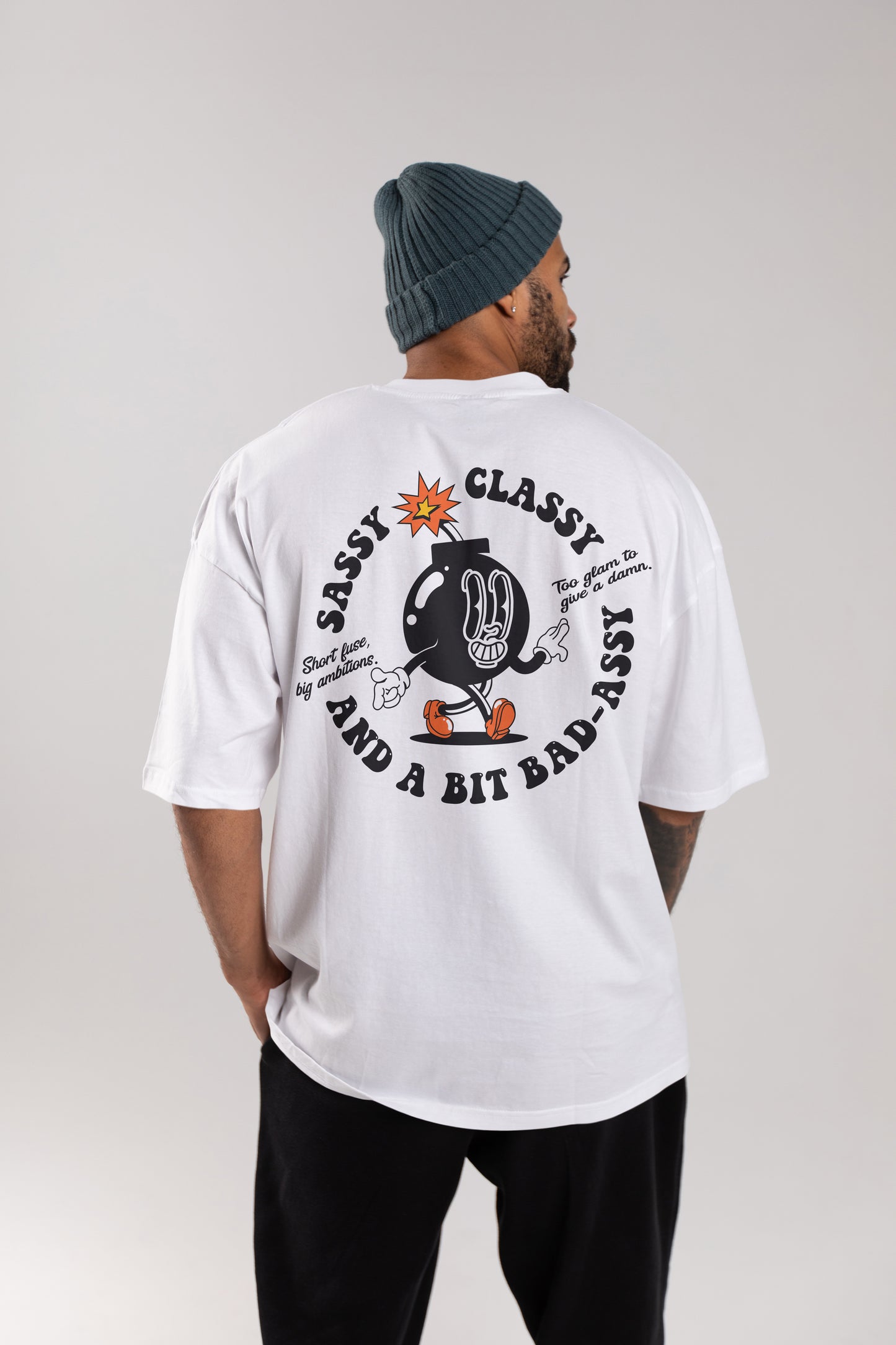 Sassy Bomb Oversized T-Shirt