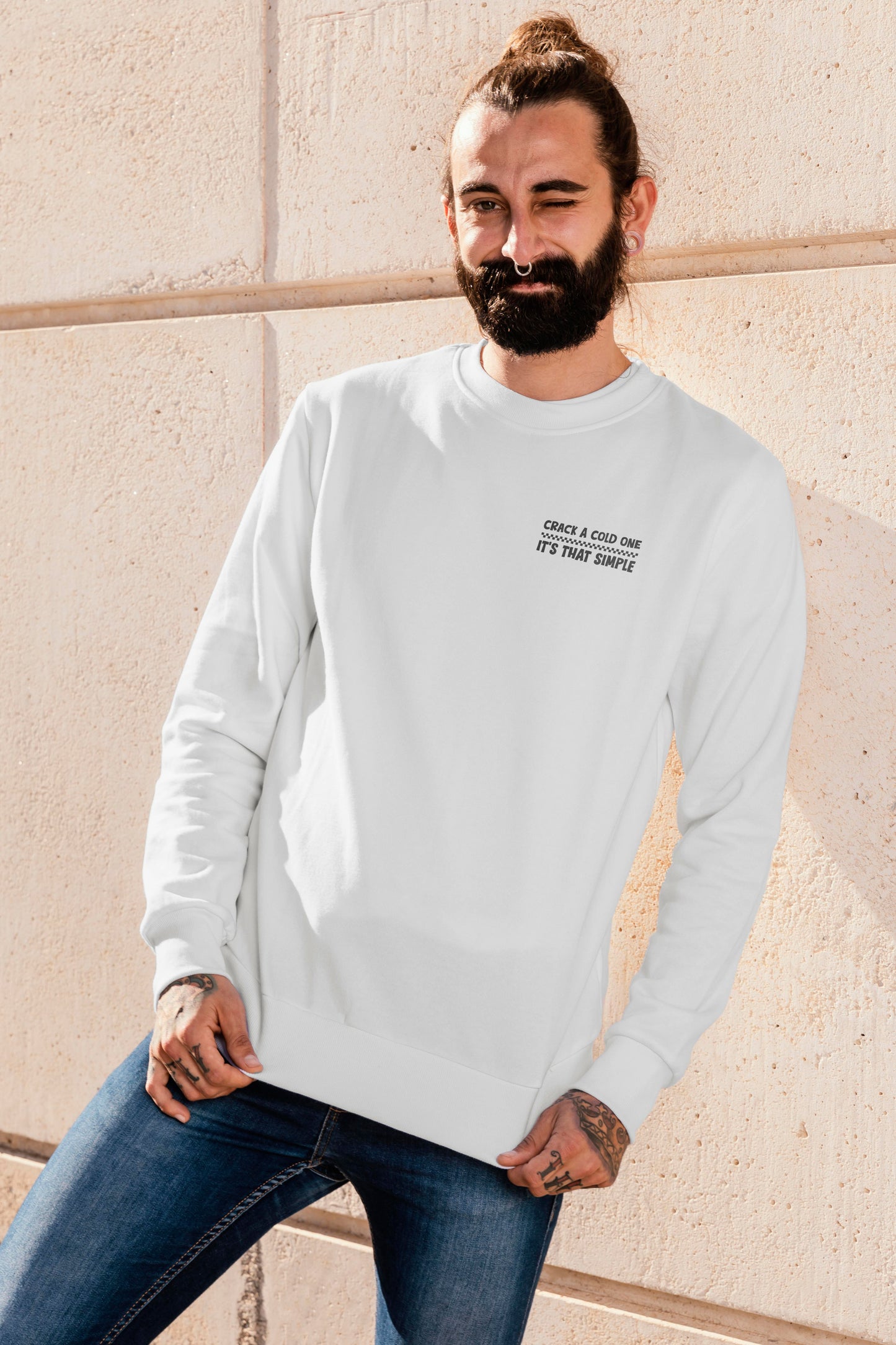 Crack a Cold One Sweatshirt
