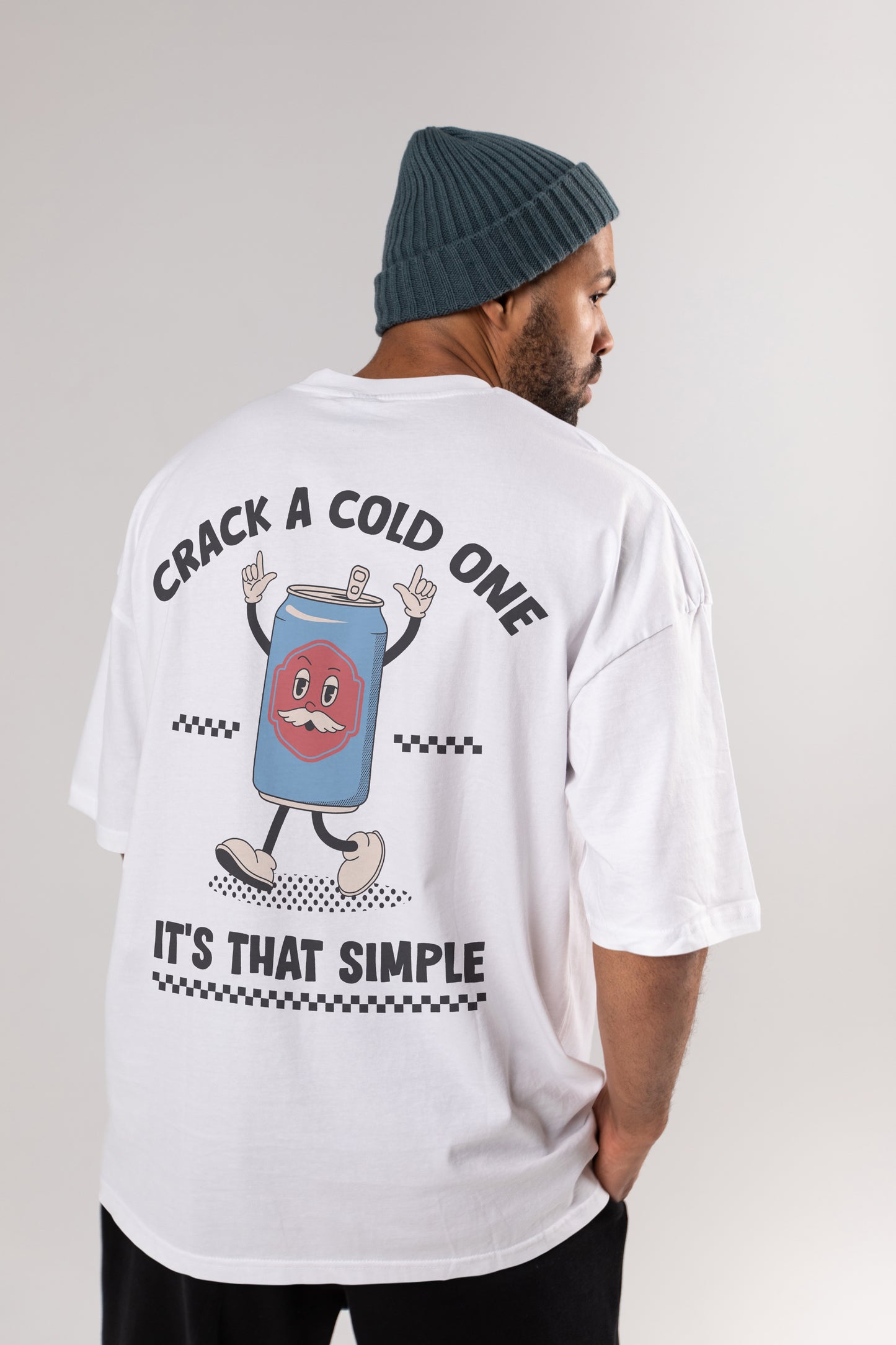 Crack A Cold One Oversized T-Shirt