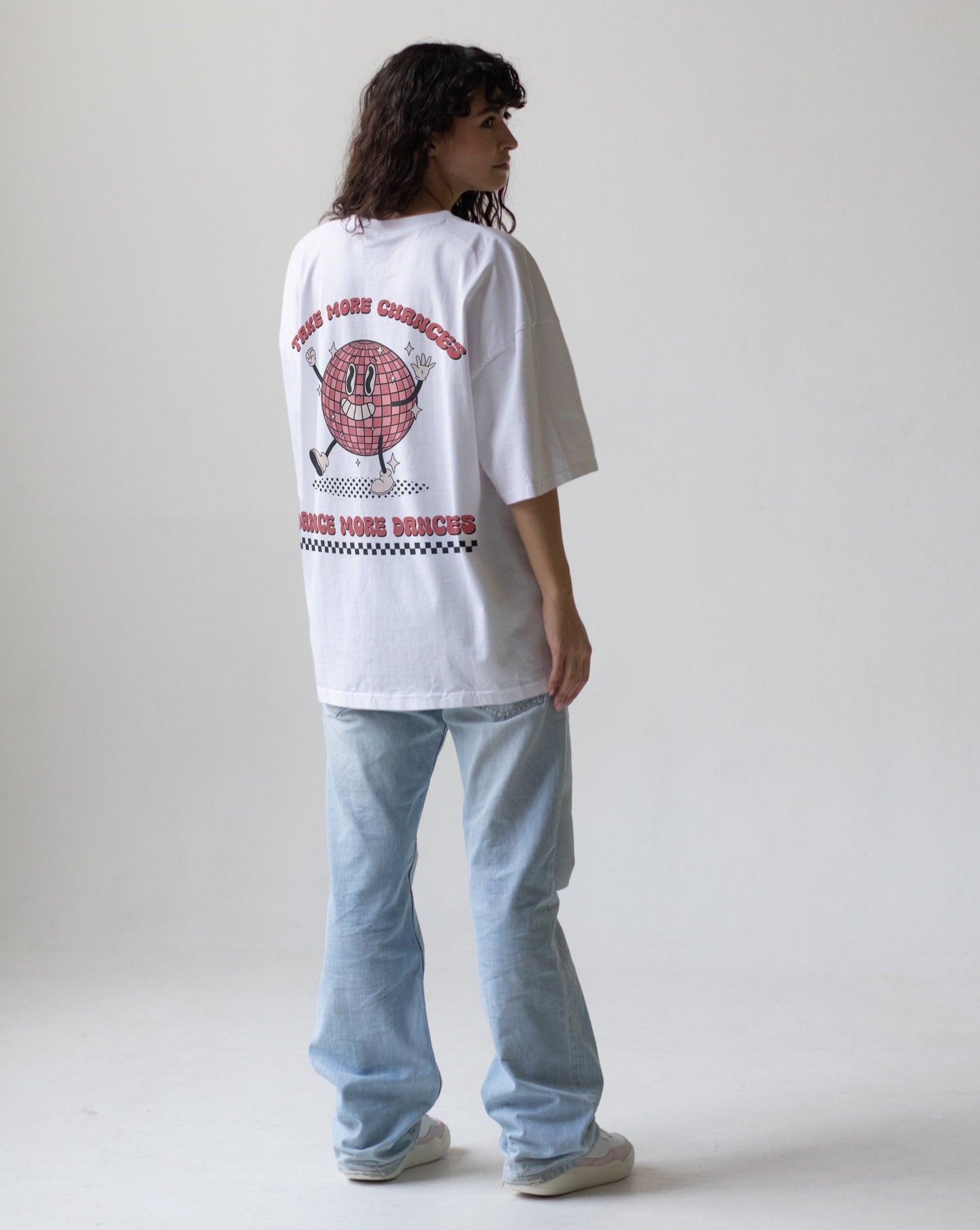 Disco Ball Oversized T-Shirt