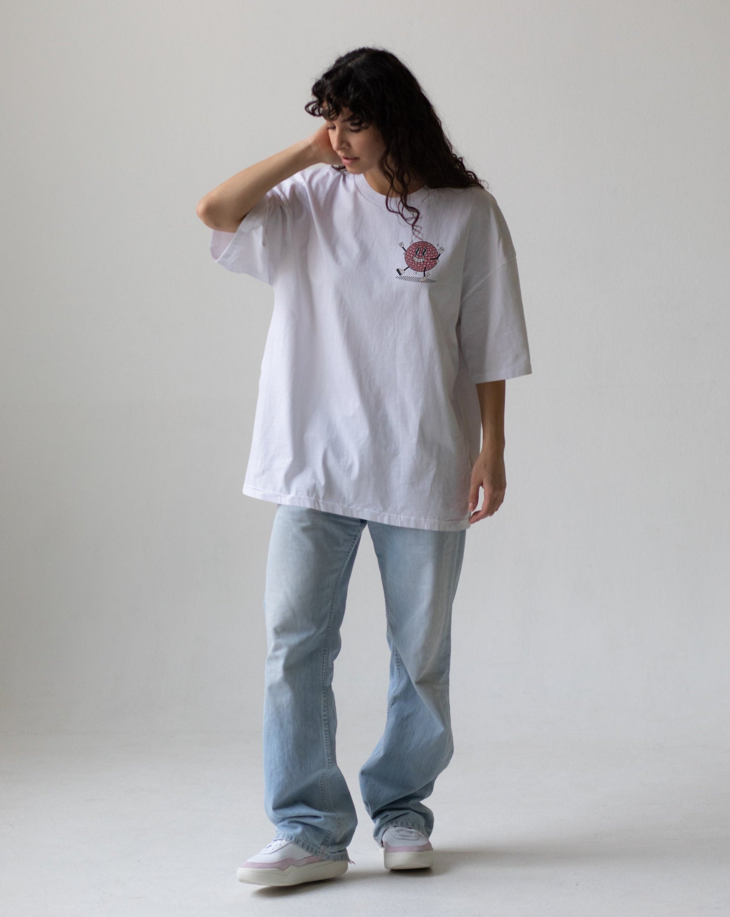Disco Ball Oversized T-Shirt