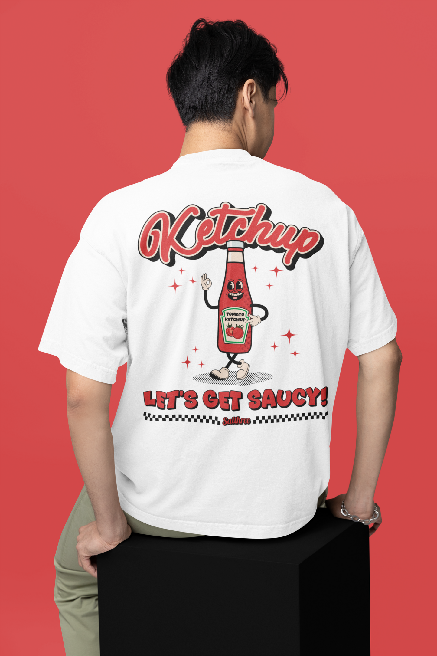 Ketchup Oversized T-Shirt