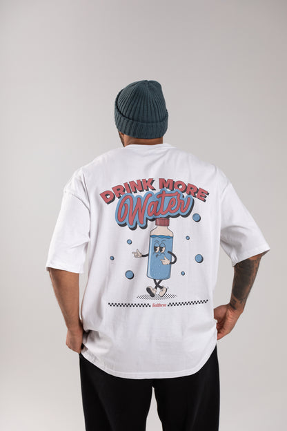 Drink More Water Oversized T-Shirt