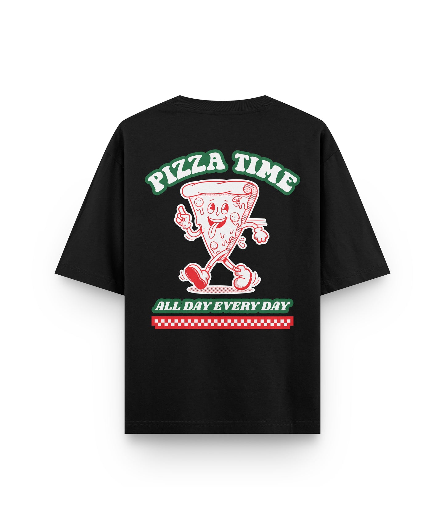 Pizza Time Oversized T-Shirt