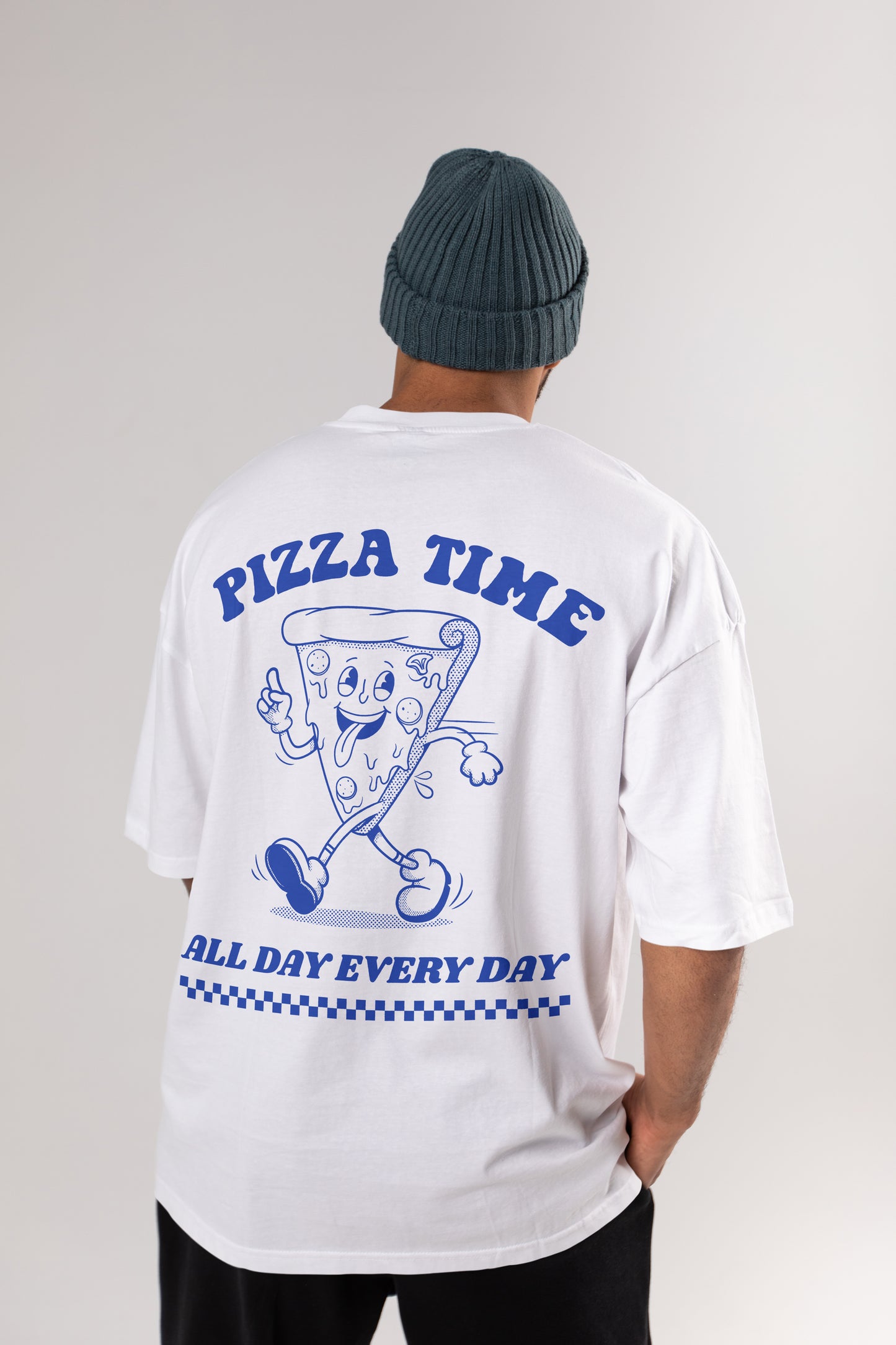 Pizza Time Oversized T-Shirt