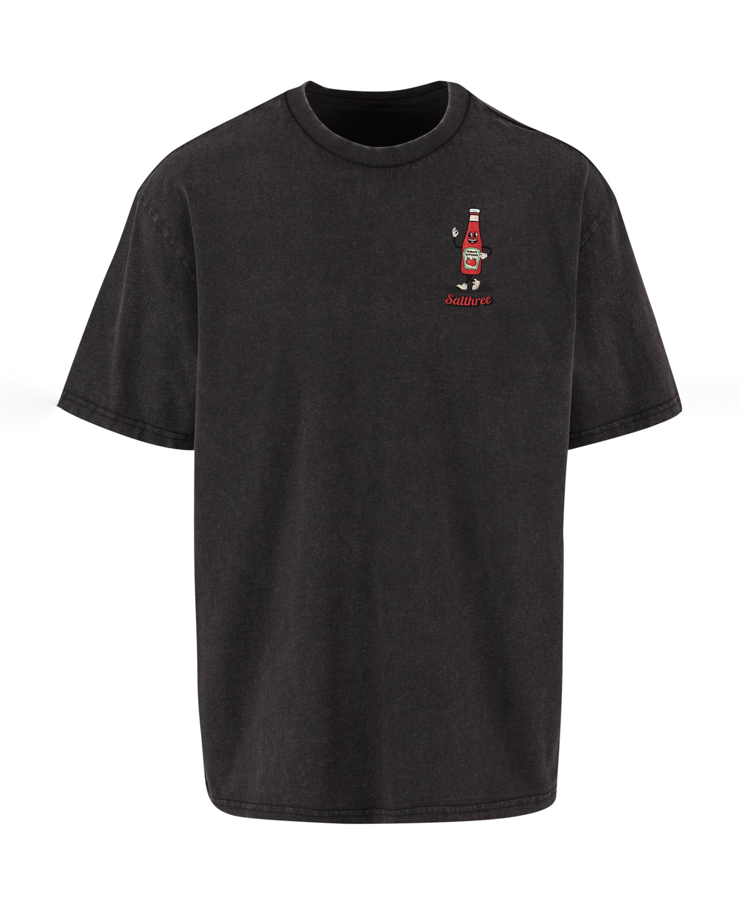 Ketchup Oversized Vintage Acid Wahed T-Shirt