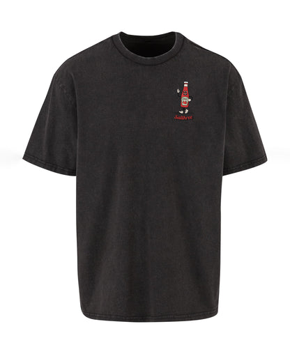 Ketchup Oversized Vintage Acid Wahed T-Shirt